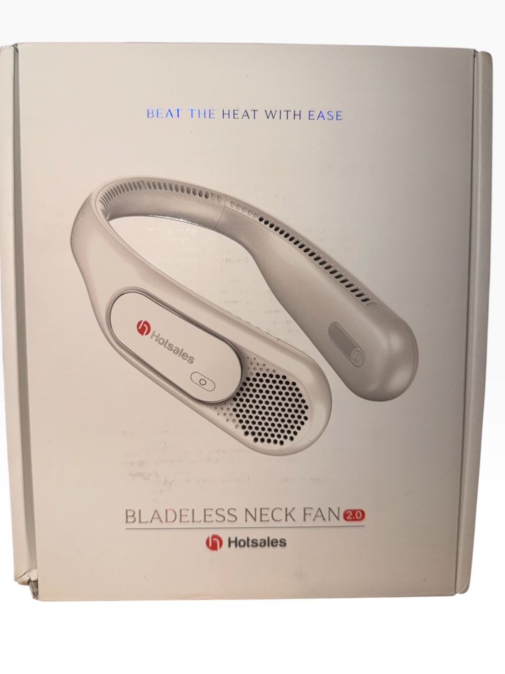 Portable Neck Fan - White
